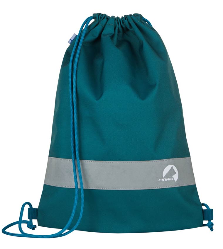 Finkid Schulranzen Buddy Eko Sport Deep Jungle/Mosaic Turnbeutel