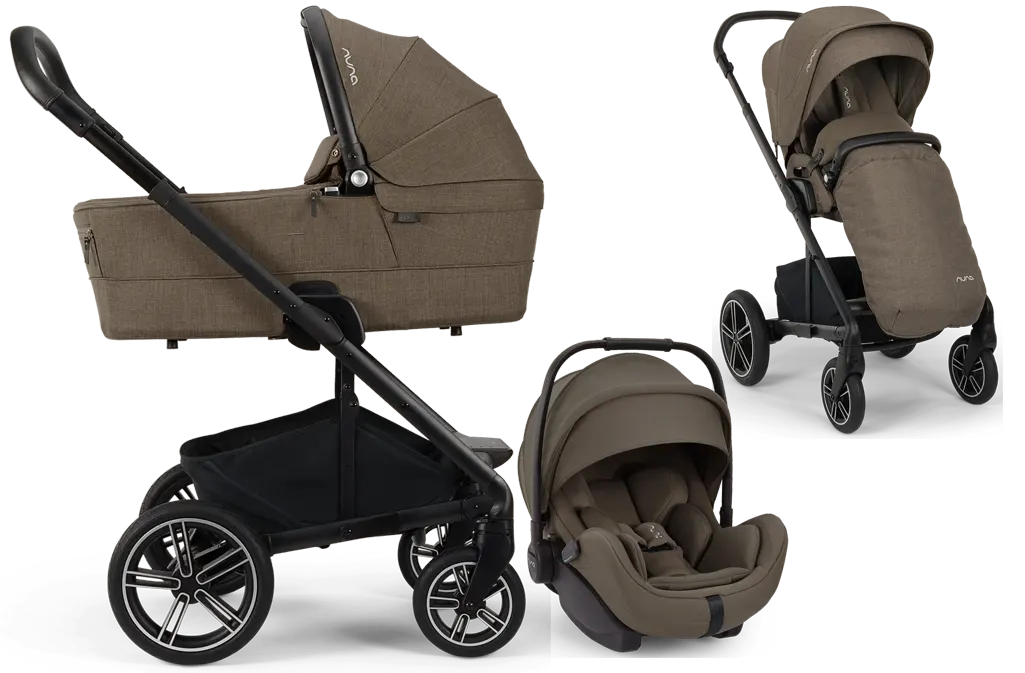 Nuna Mixx next 3in1 Set  grün