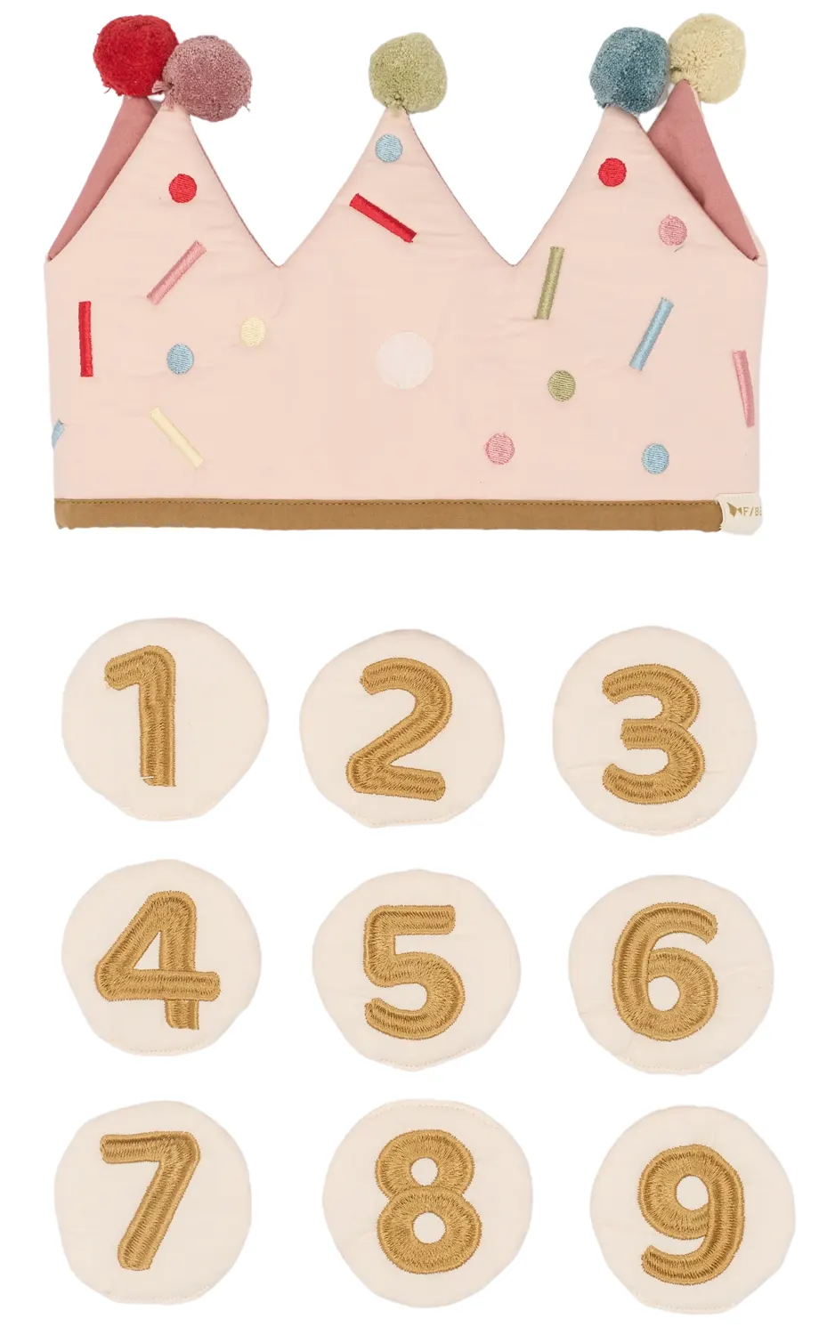 Fabelab Geburtstagskrone Rose