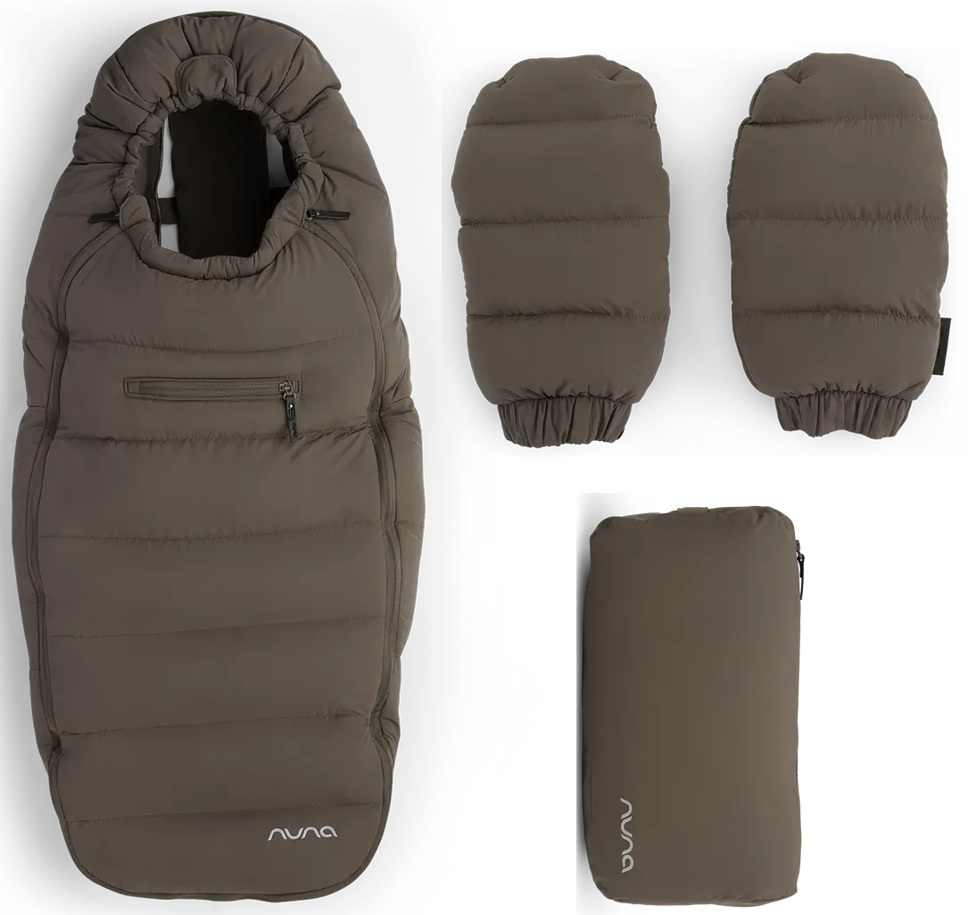 Nuna footmuff and handmuff set