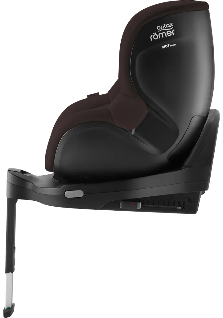 Britax Römer Dualfix Pro Kindersitz braun vorwärtsgerichtet