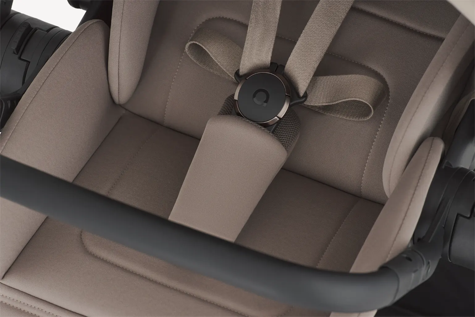 Anex Modu Kinderwagen Gurtdetail beige