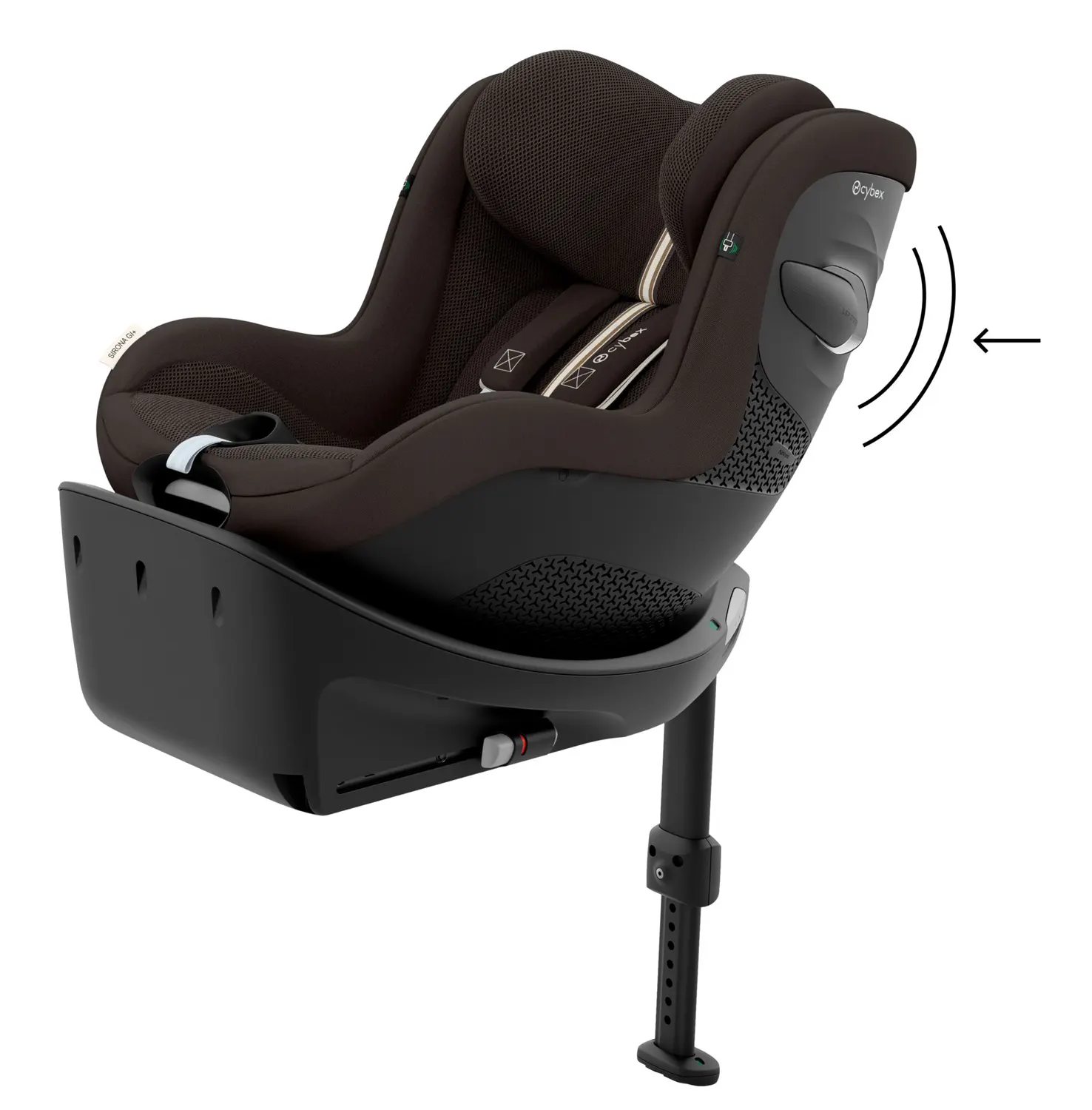 cybex sirona gi plus chocolate brown verstellbar