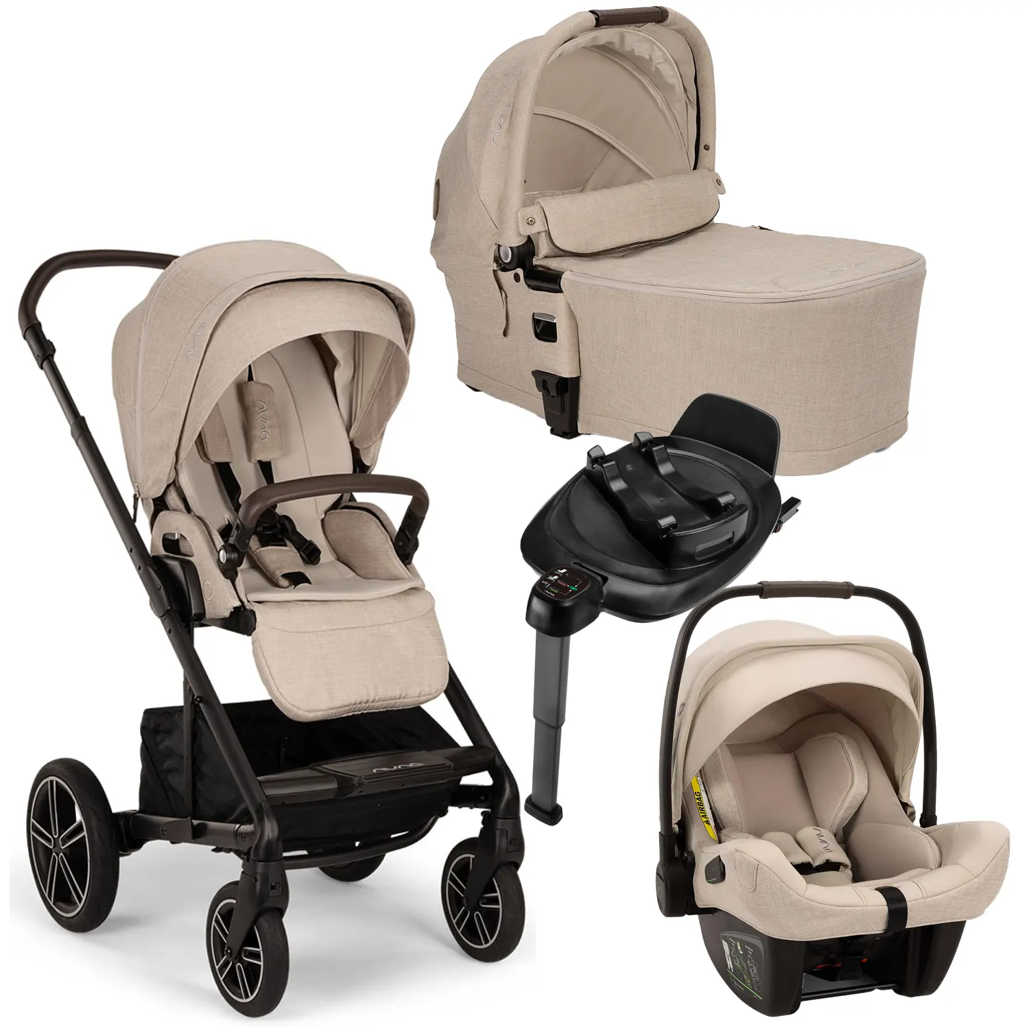 Nuna MIXX next stroller 4-in-1 set