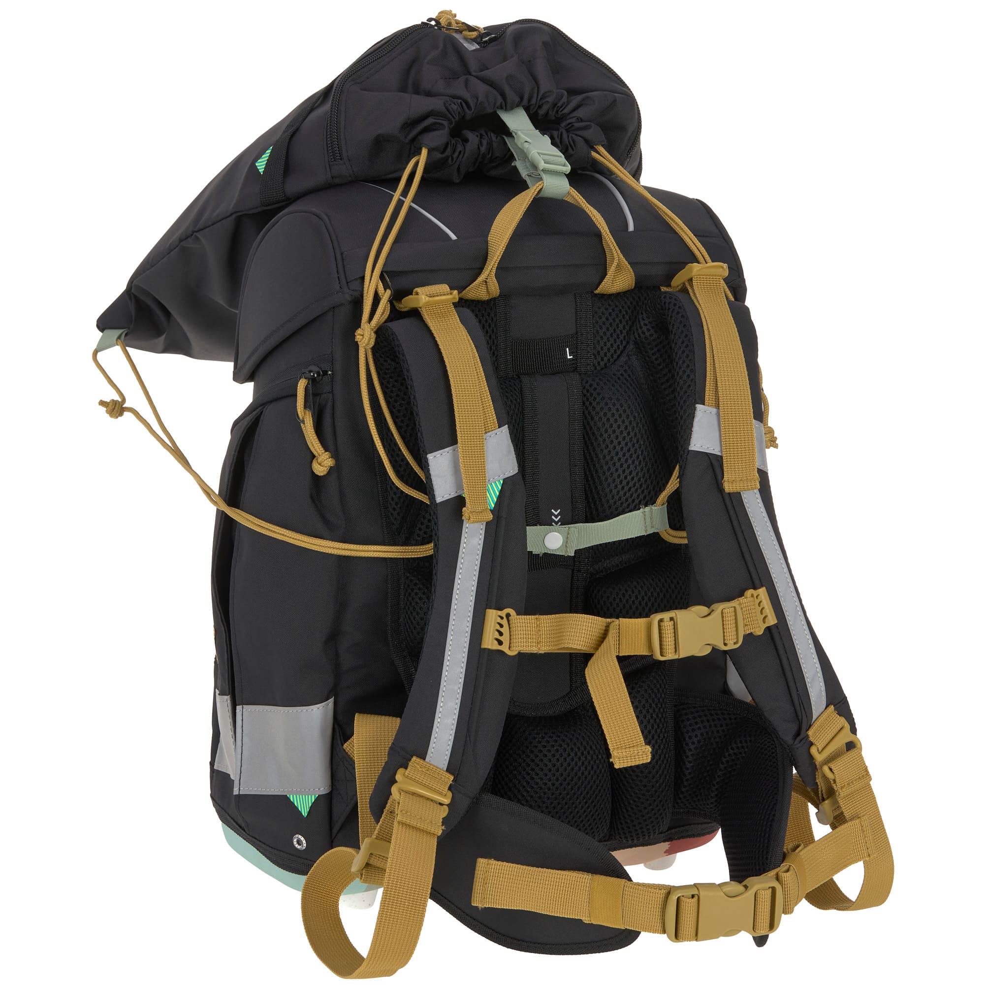 Lässig Schulranzen Set Boxy Unique Schwarz mit Sportbeutel