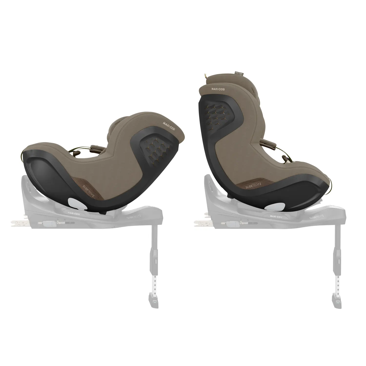 maxicosi pearl slide pro authentic truffle position