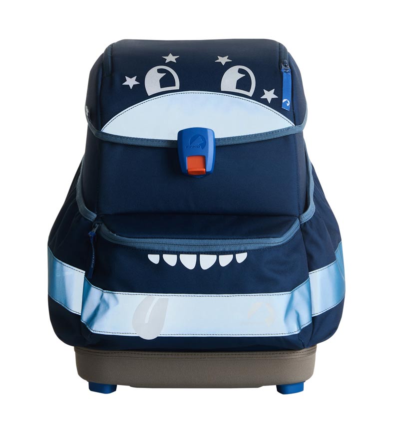 Finkid Schulranzen Buddy Eko Sport Denim /Dove Sticker reflektierend