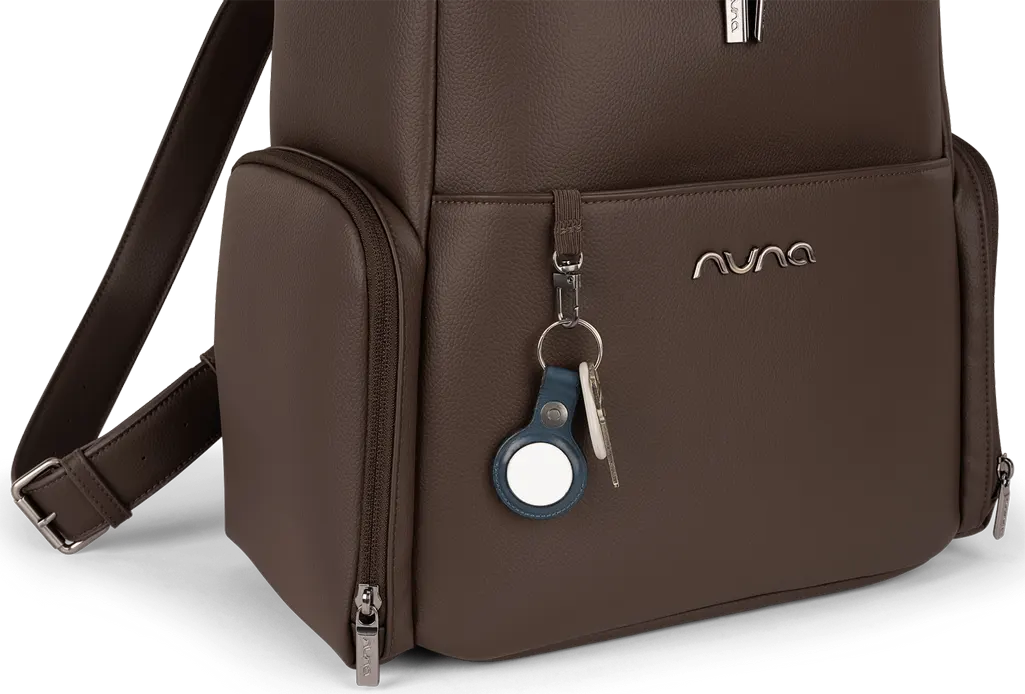 Nuna cocoa Wickeltasche mit Schlüsselhalter