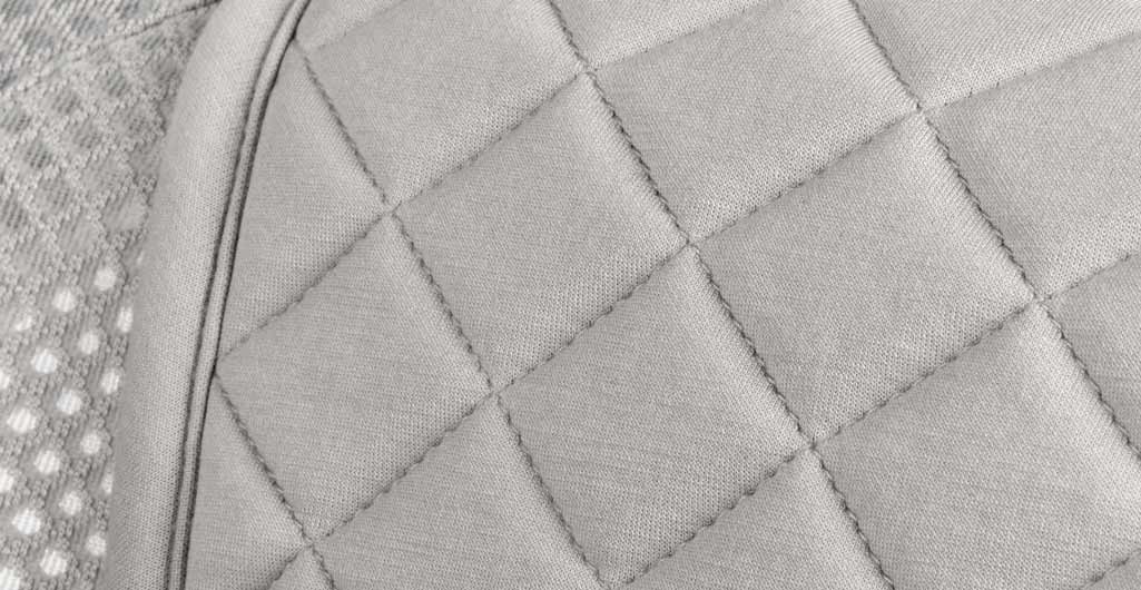 Ergobaby Evolve Mesh Babywippe Light Grey