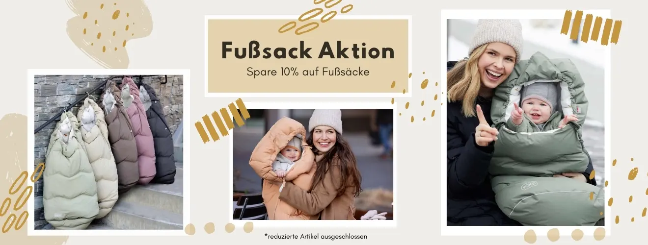 Kinderwagenfußsack Aktion