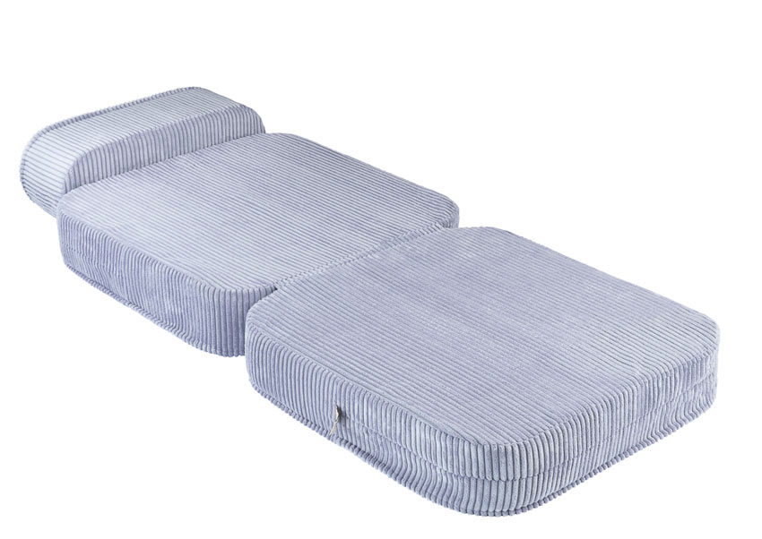 Wigiwama Klappsessel Blueberry Blue ausgeklappt