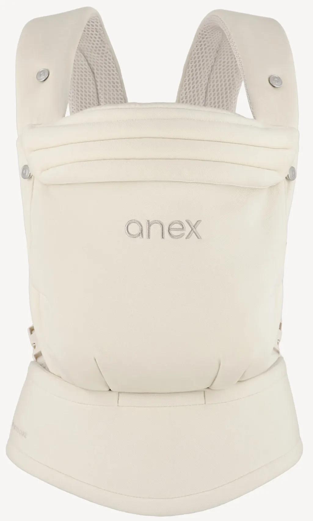 Anex Babytrage Whiz-hug weiß Frontalansicht