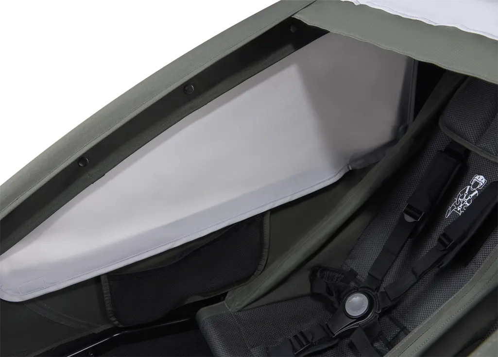 Croozer Kid Ellma 2 Fahrradanhänger Fenster