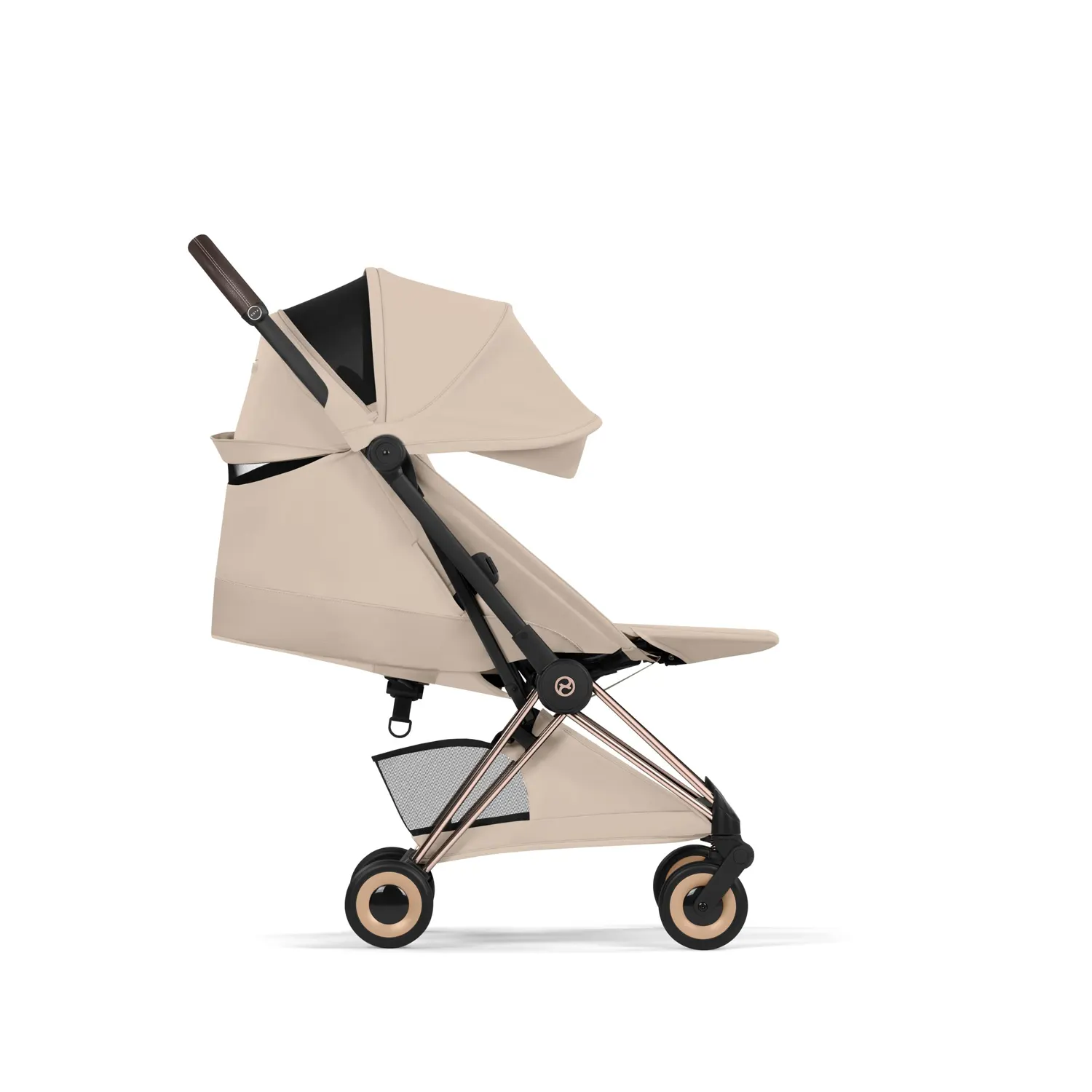cybex coya style rosegold cozy beige seite