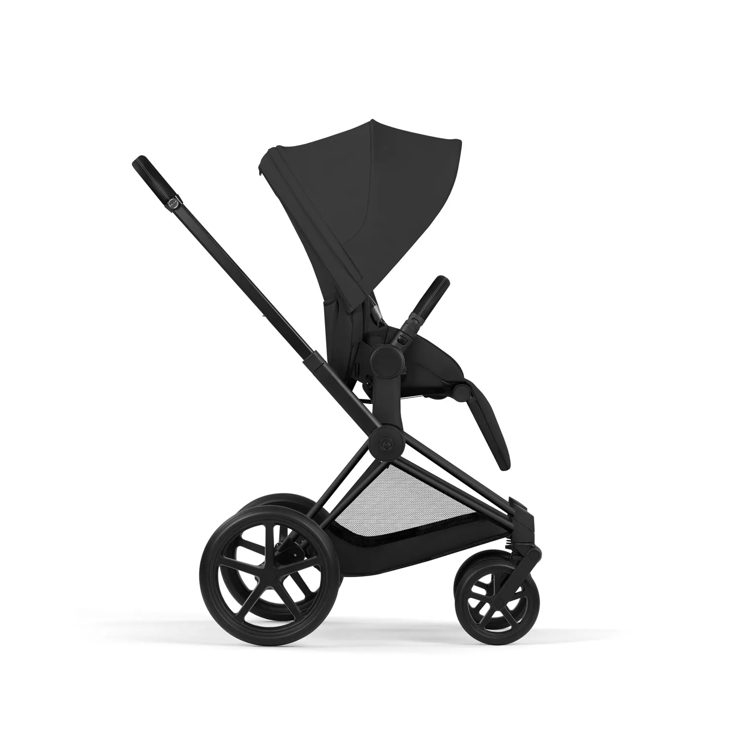 cybex priam comfort buggy sepia black seite