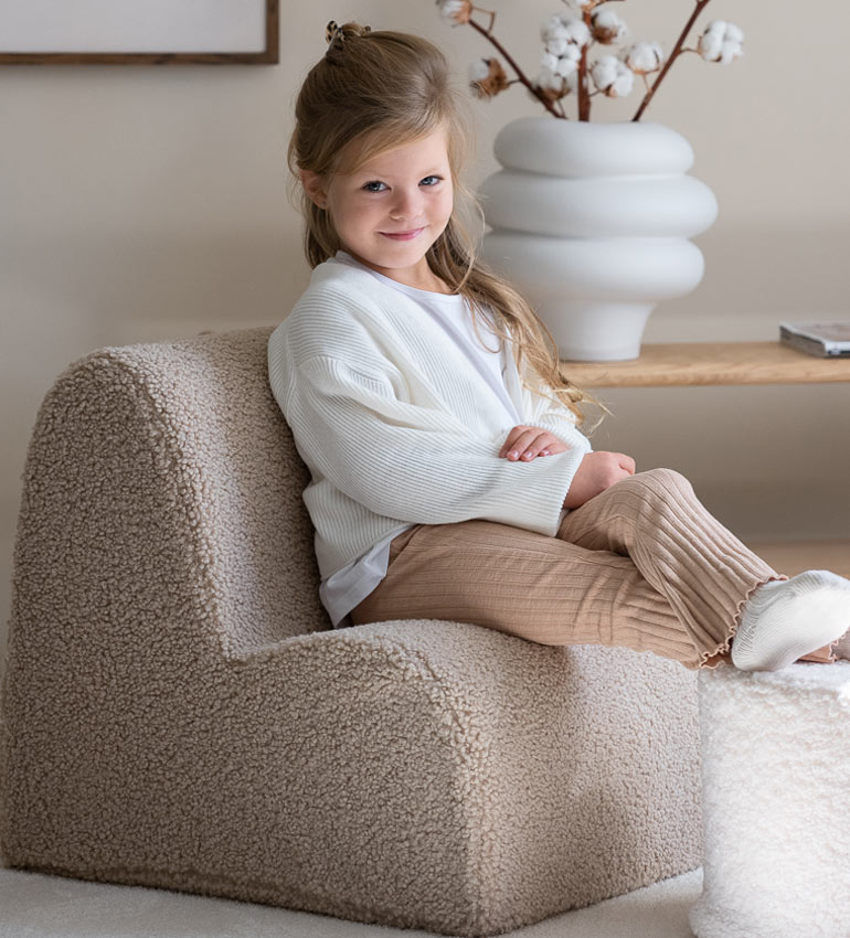 Wigiwama Sessel  Wolke Teddyfell 