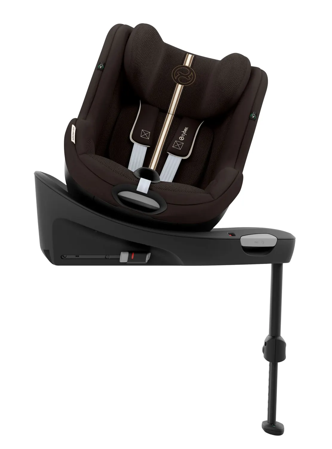 cybex sirona gi plus chocolate brown vorderansicht