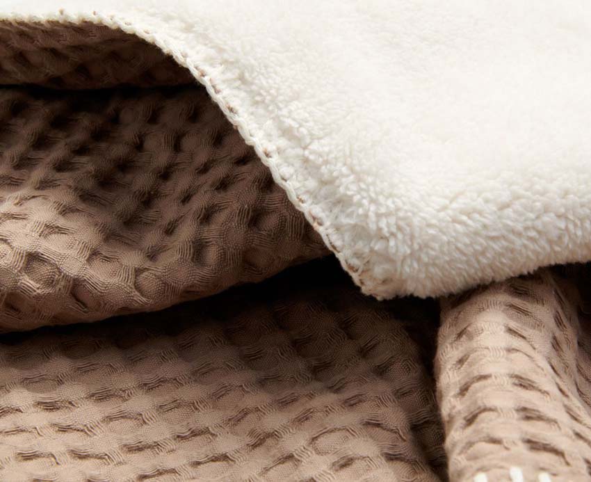 Koeka Babydecke Waffel Caffe