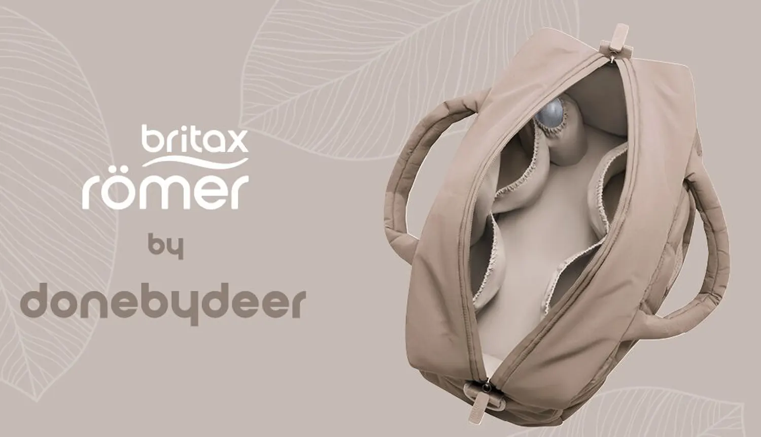 Britax Römer Wickeltasche von Done by Deer Teak lifestyle