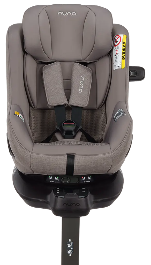 Nuna Kindersitz RELX wind grau Frontansicht