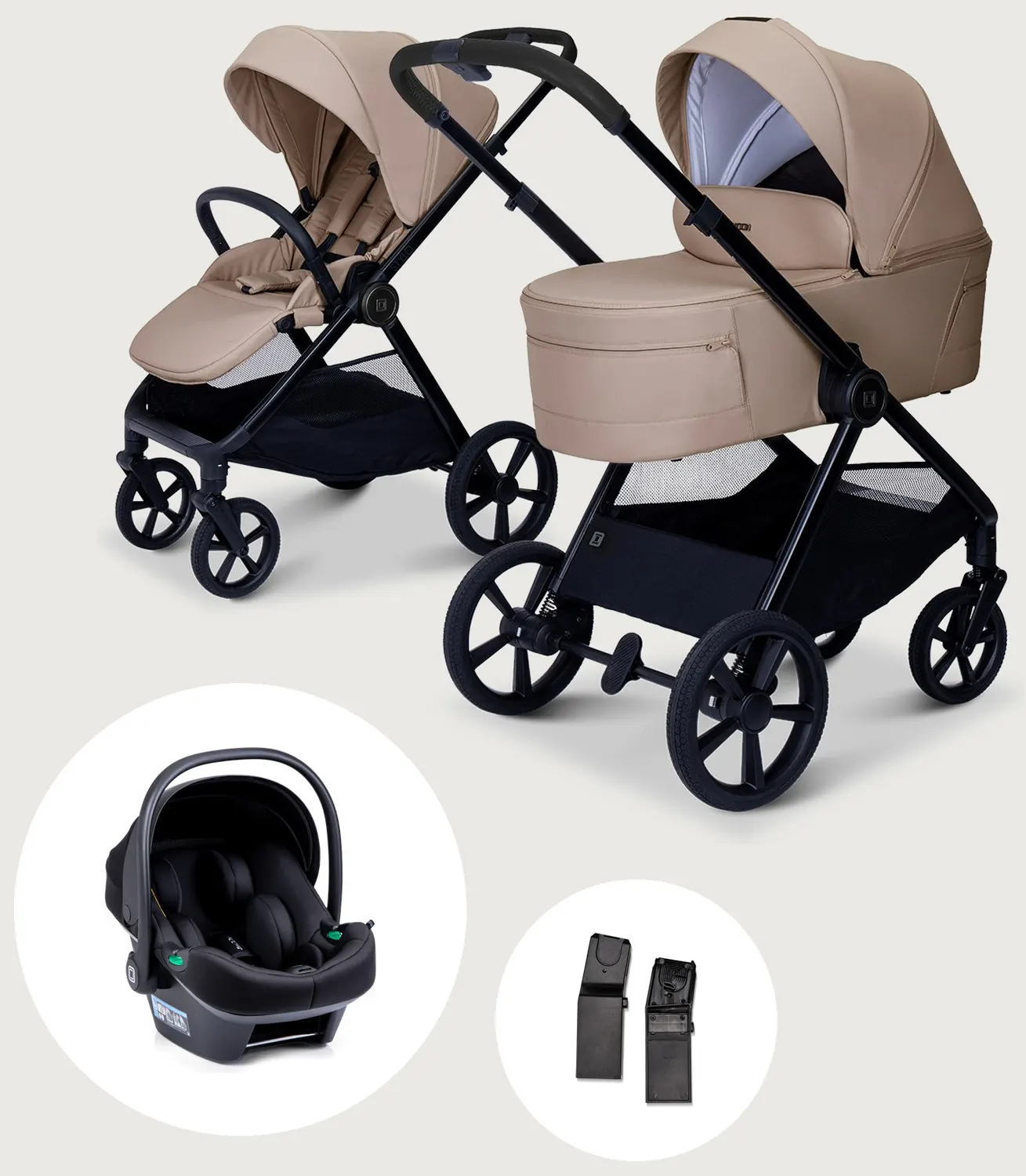 Moon Stylo 3in1 Kinderwagen-Set