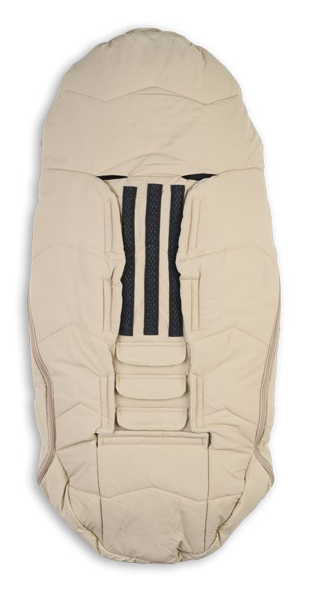 voksi footmuff explorer seashell sand back