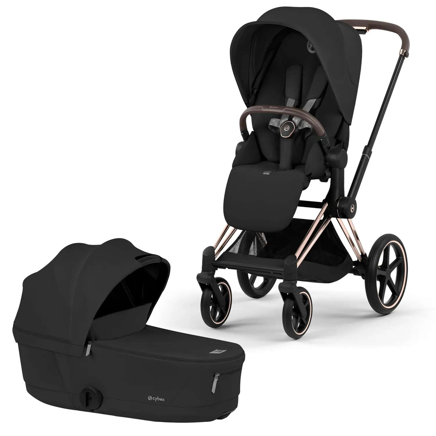 Rosegold / Sepia Black