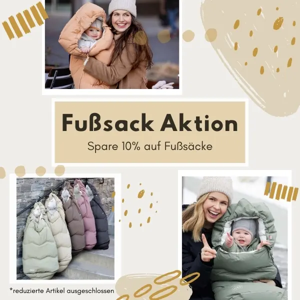 Kinderwagenfußsack Aktion