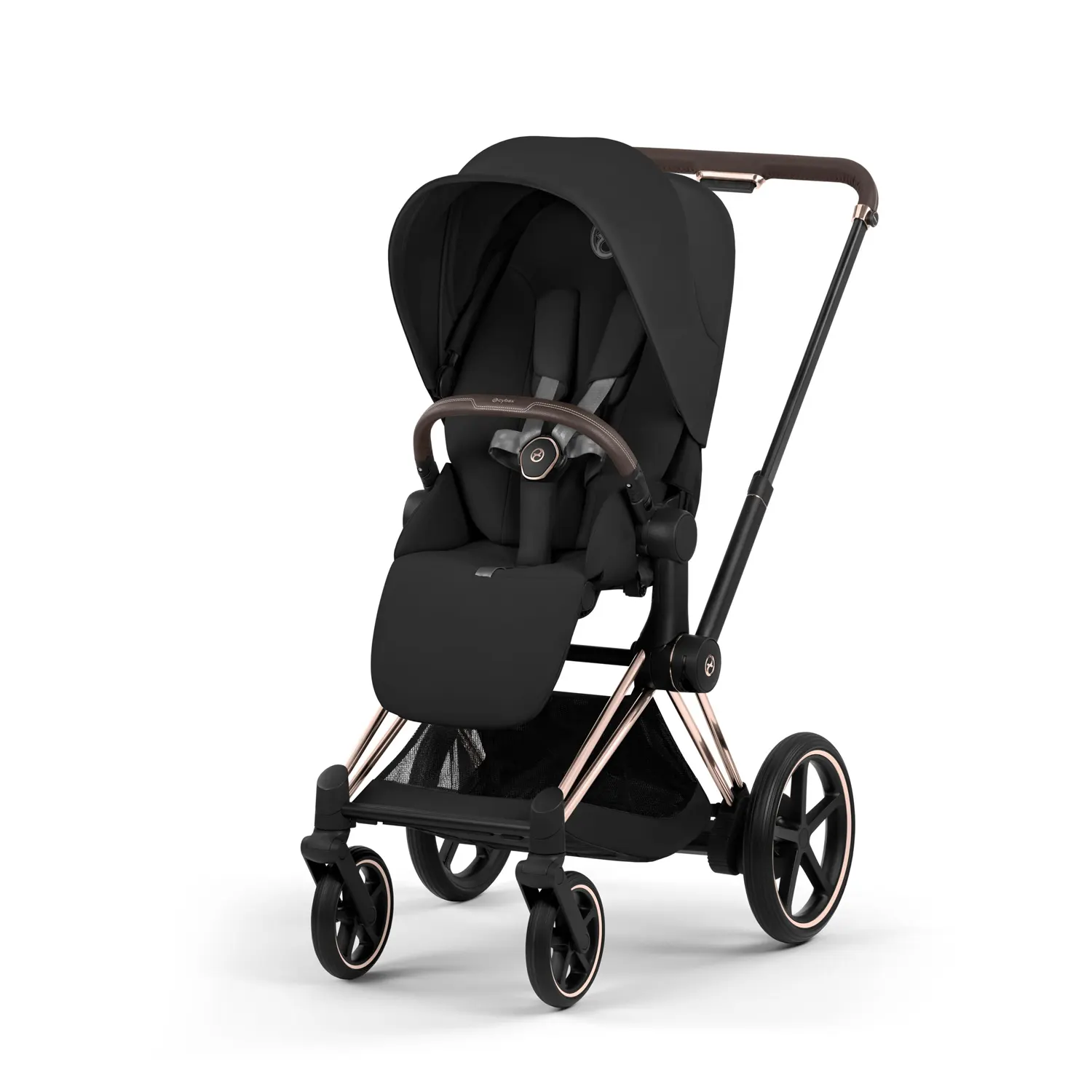 cybex e priam comfort rosegold sepia black