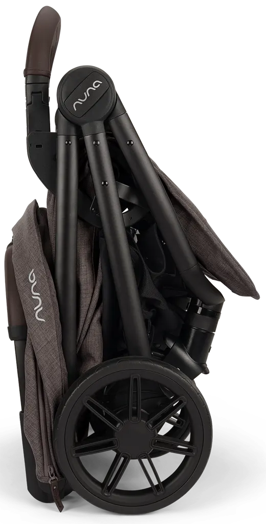 Nuna TRVL urbn grau Buggy gefaltet