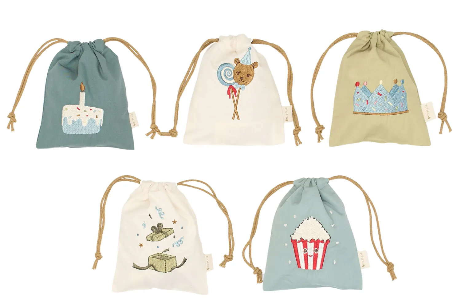 Fabelab Geschenkbeutel Blau