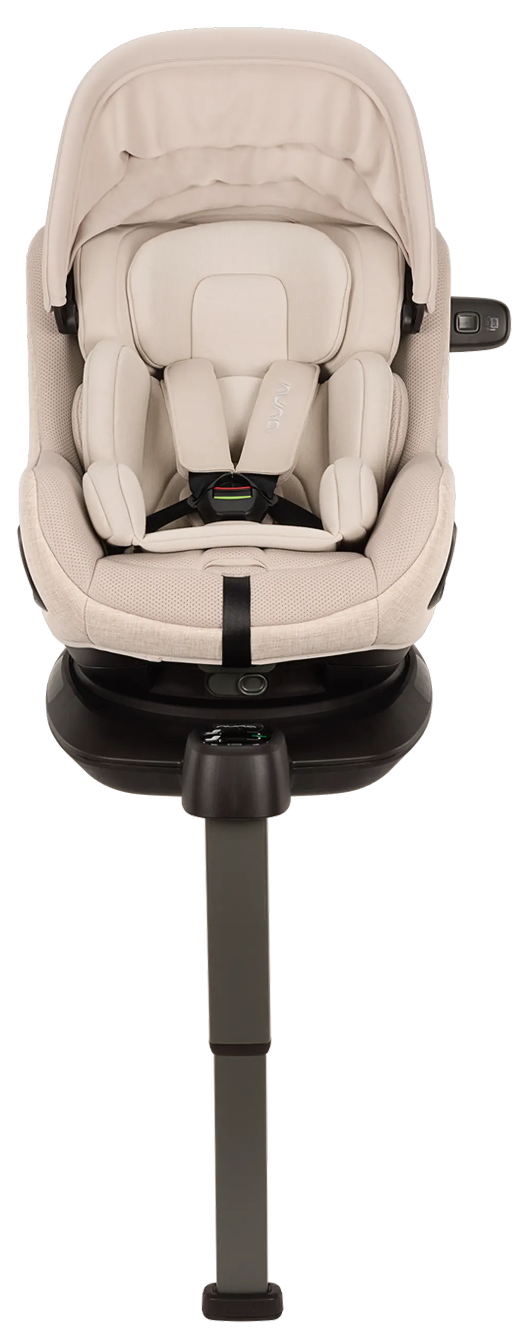 Nuna PRUU aire Kindersitz Frontansicht beige