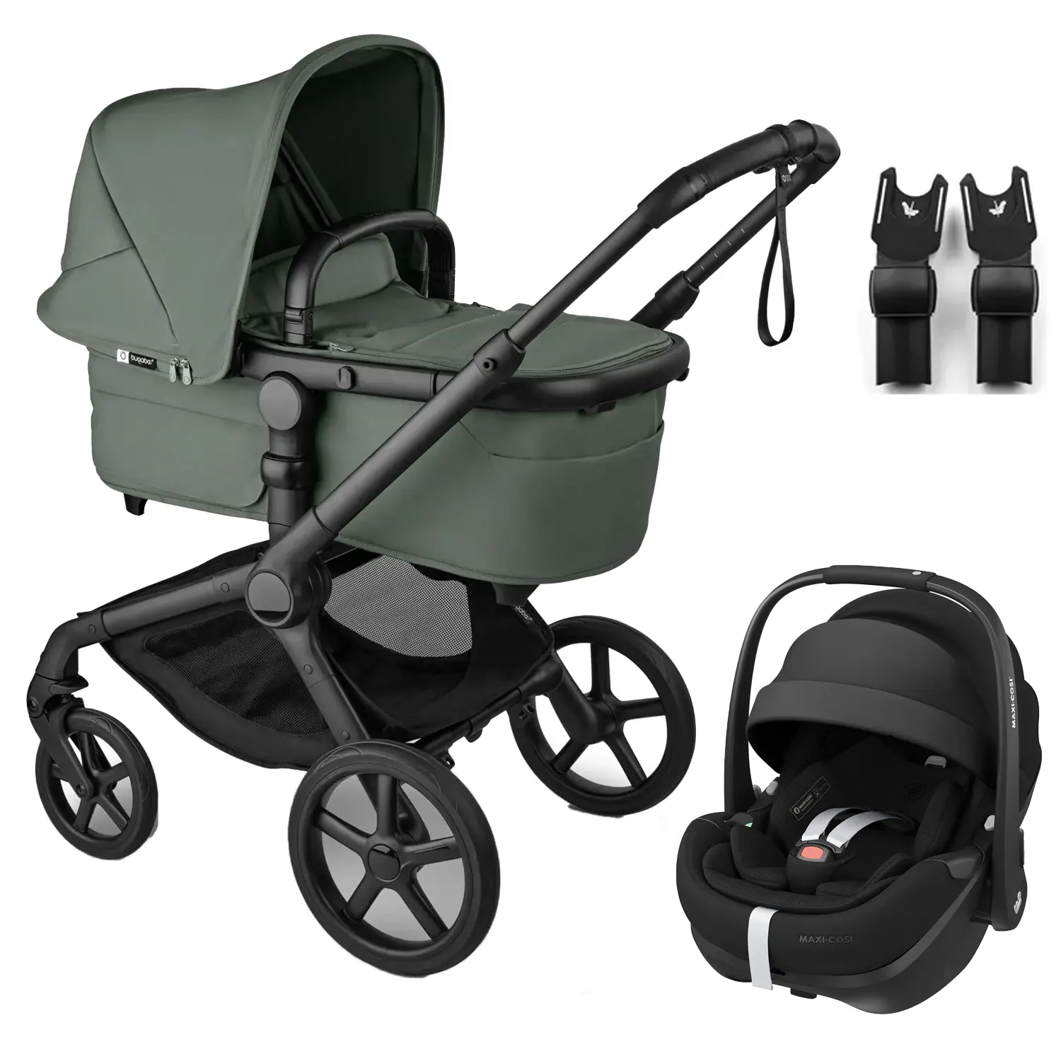 Black / Forest Green