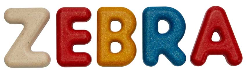 PLanToys Alphabet Großbuchstaben