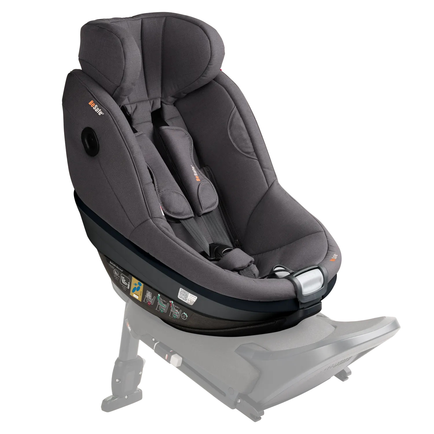 besafe beyond dark grey melange seitlich