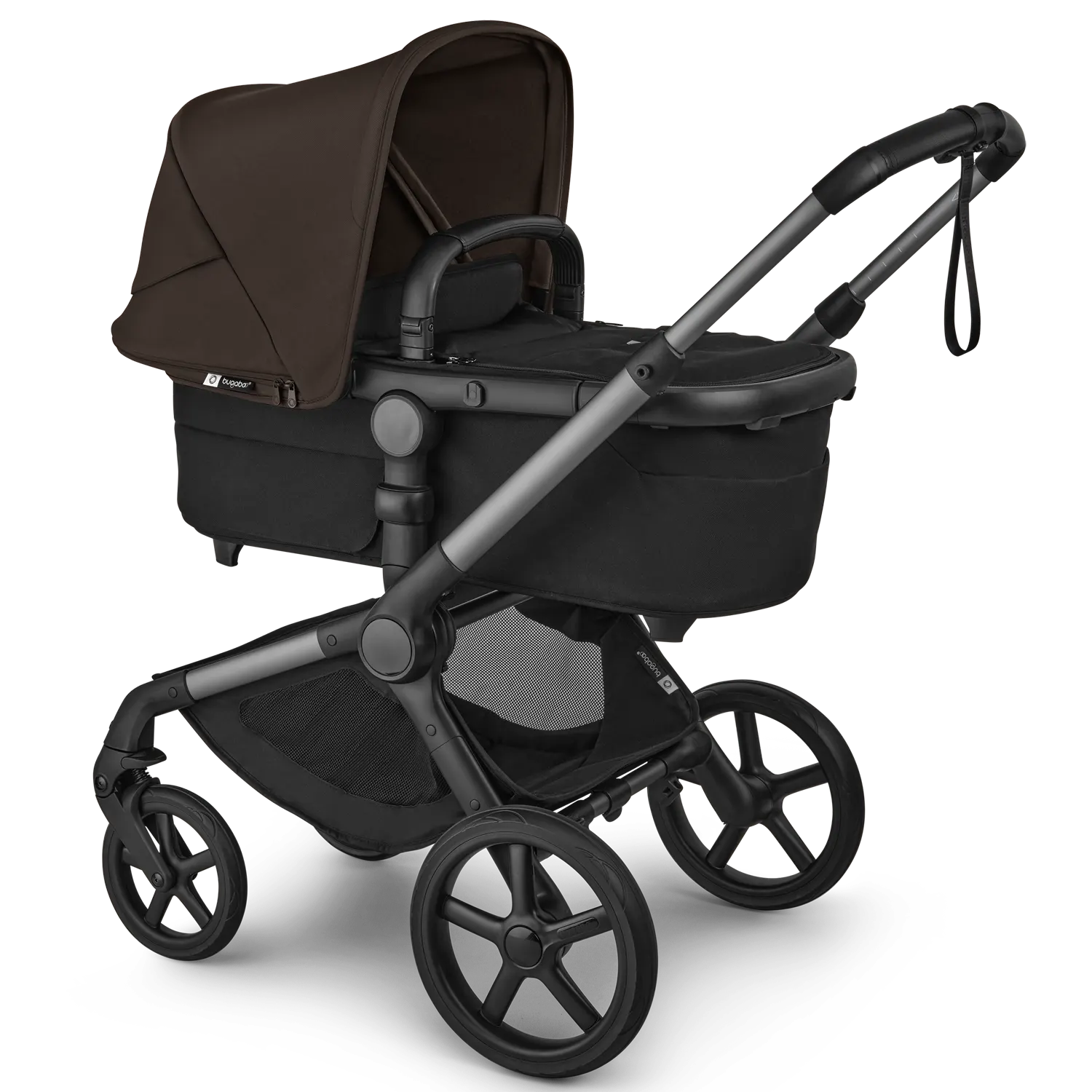 cybex fox 5 renew set graphite fern cocoa brown wanne