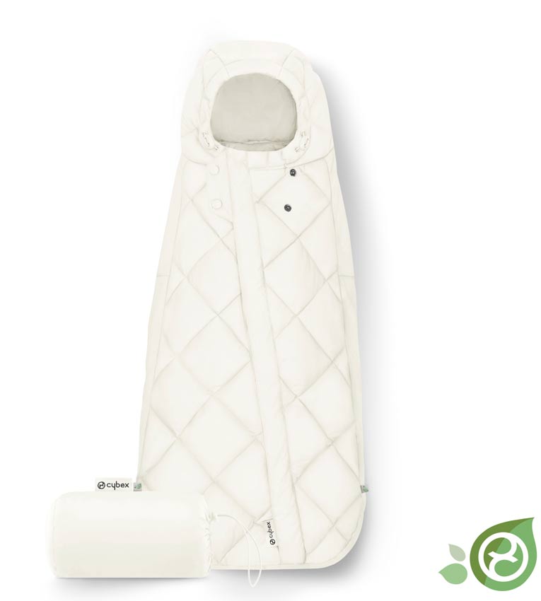 Cybex Fußsack Snogga 2 Mini für Babyschale Seashell Beige