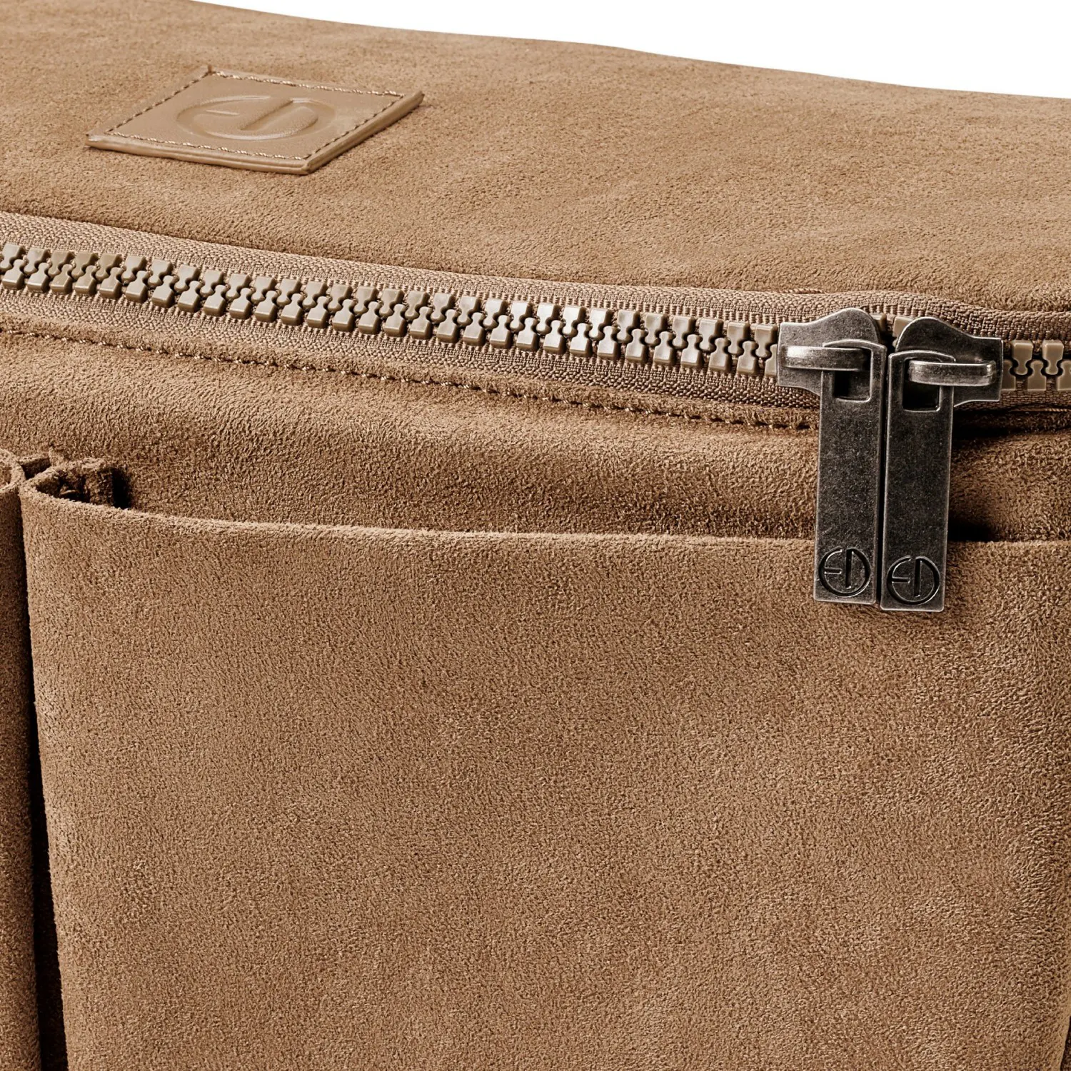 Elodie Details Organizer Half Moon Caramel Brown Reissverschluss