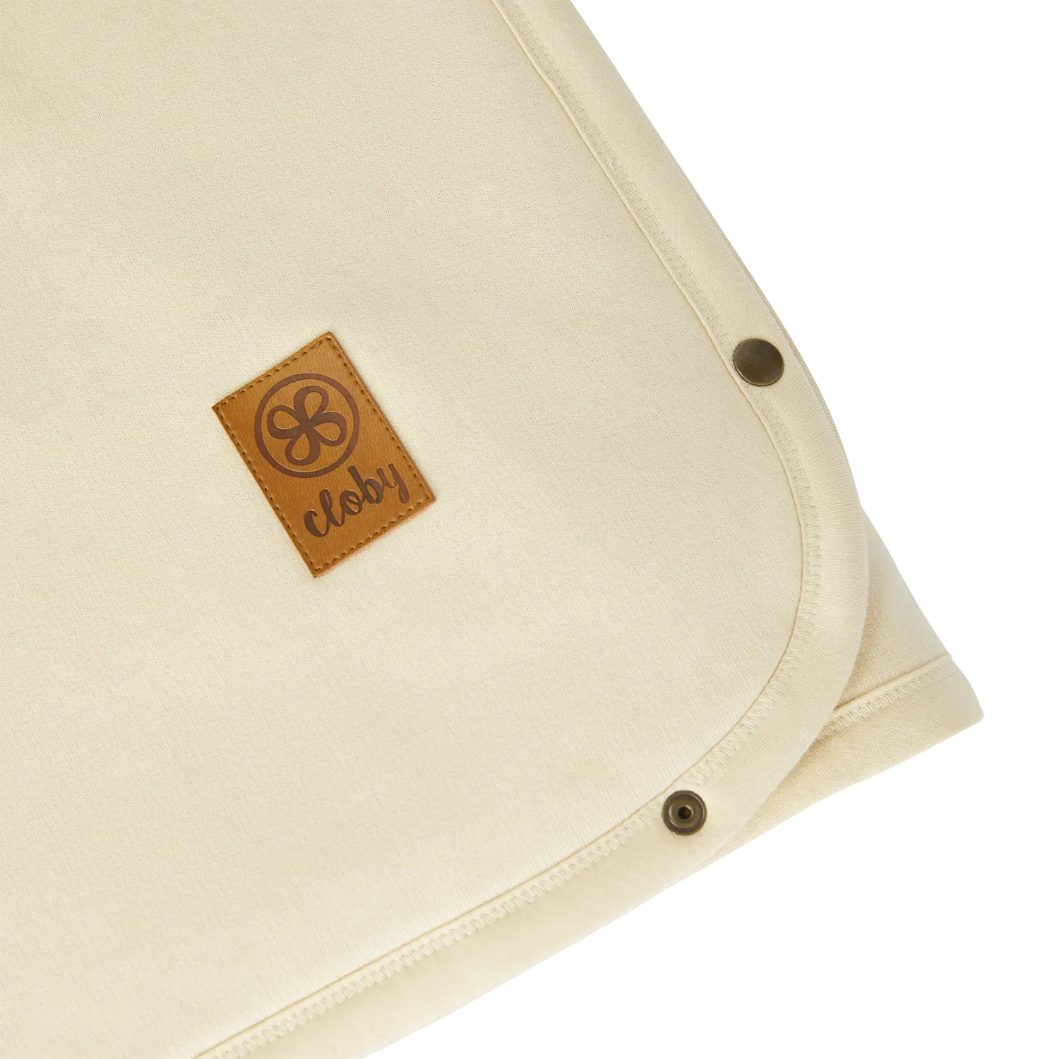 Cloby Babydecke Teddy Off White