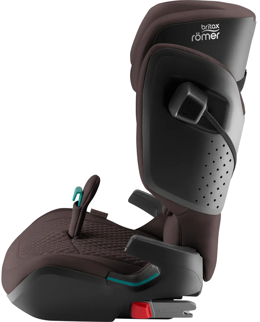 Britax Römer Kidfix Pro Seitenansicht braun