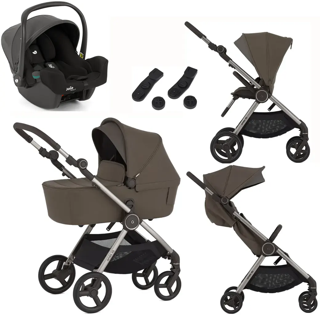 Anex IQ Kinderwagen Set Bruna mit Joie Babyschale