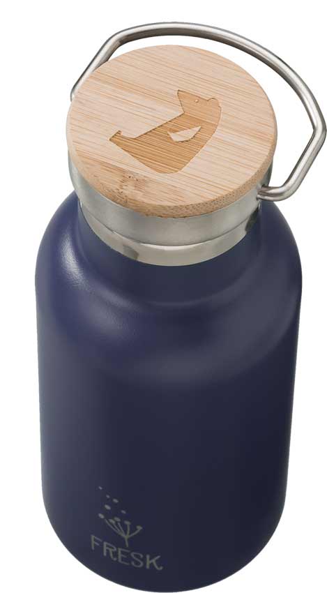 Fresk Themosflasche Uni Nightshadow Blue Eisbär 350 ml
