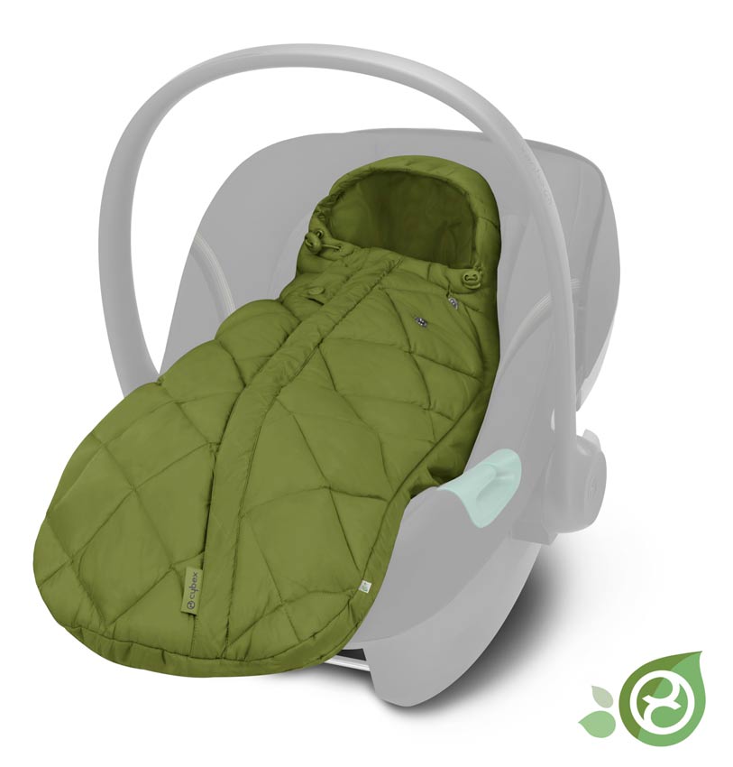 Cybex Fußsack Snogga 2 Mini für Babyschale Nature Green
