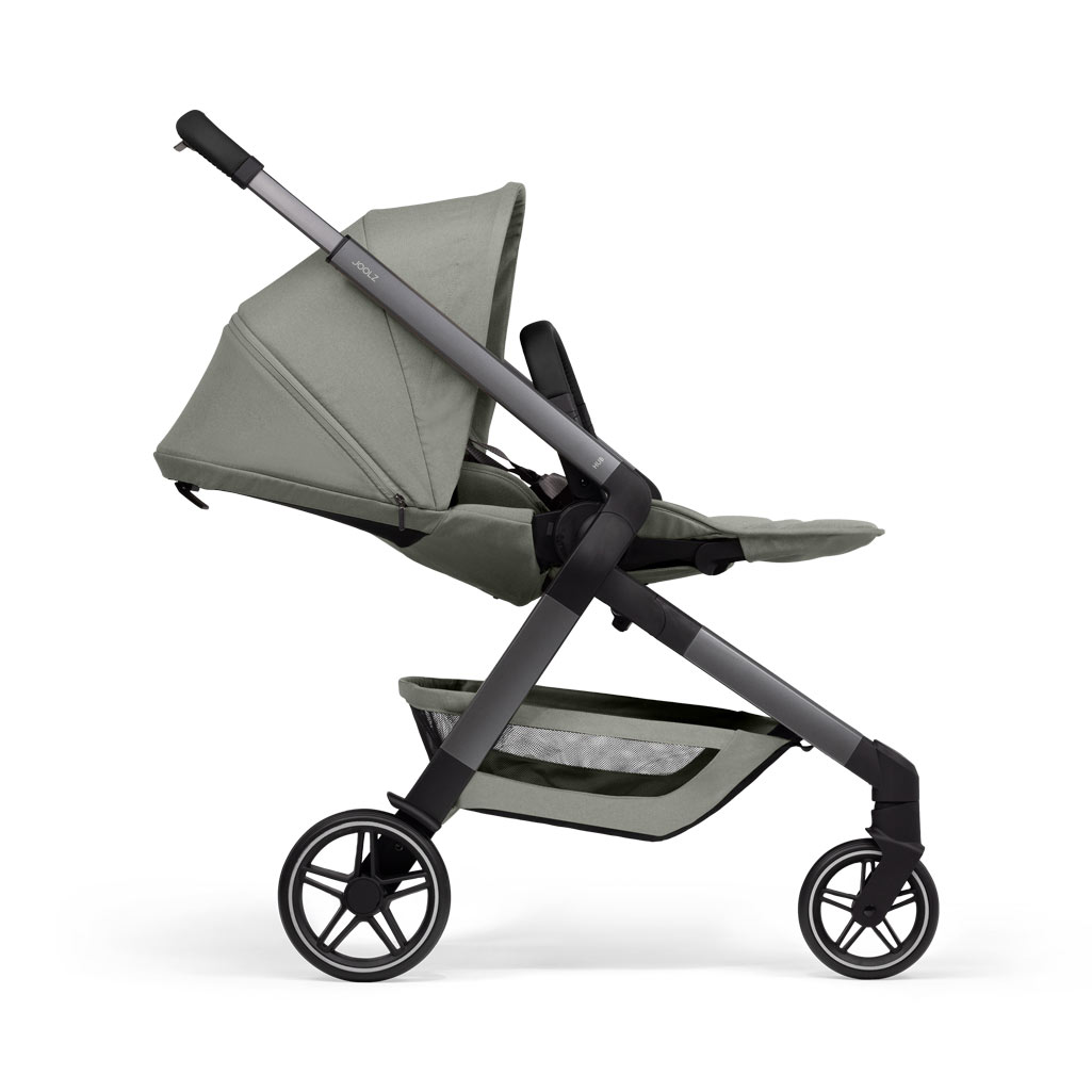 Joolz Hub2 buggy liegeposition seitenansicht Sage Green