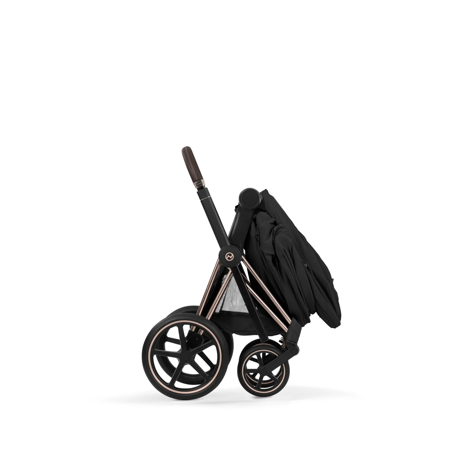 cybex priam comfort wanne rosegold sepia black gestell falt