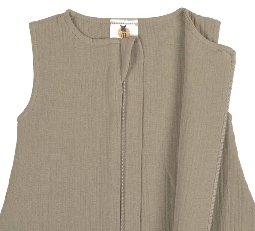 Lässig Muslin Baby Sommerschlafsack Olive