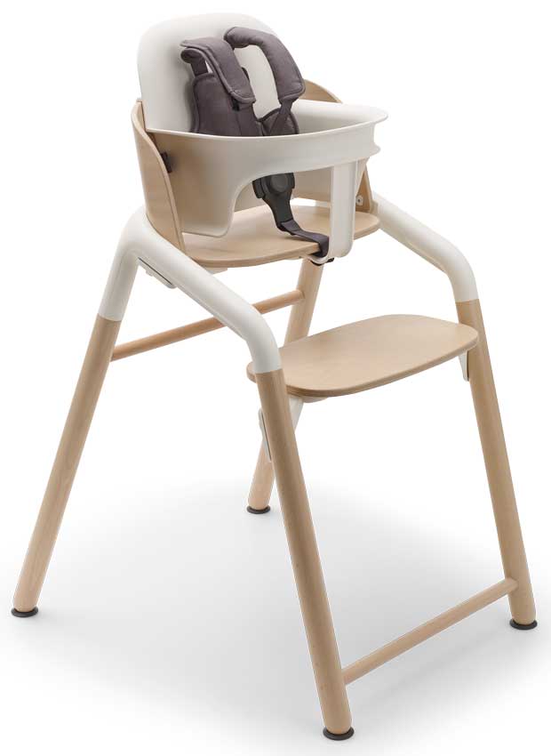 Bugaboo Giraffe mit Baby Set Wood White