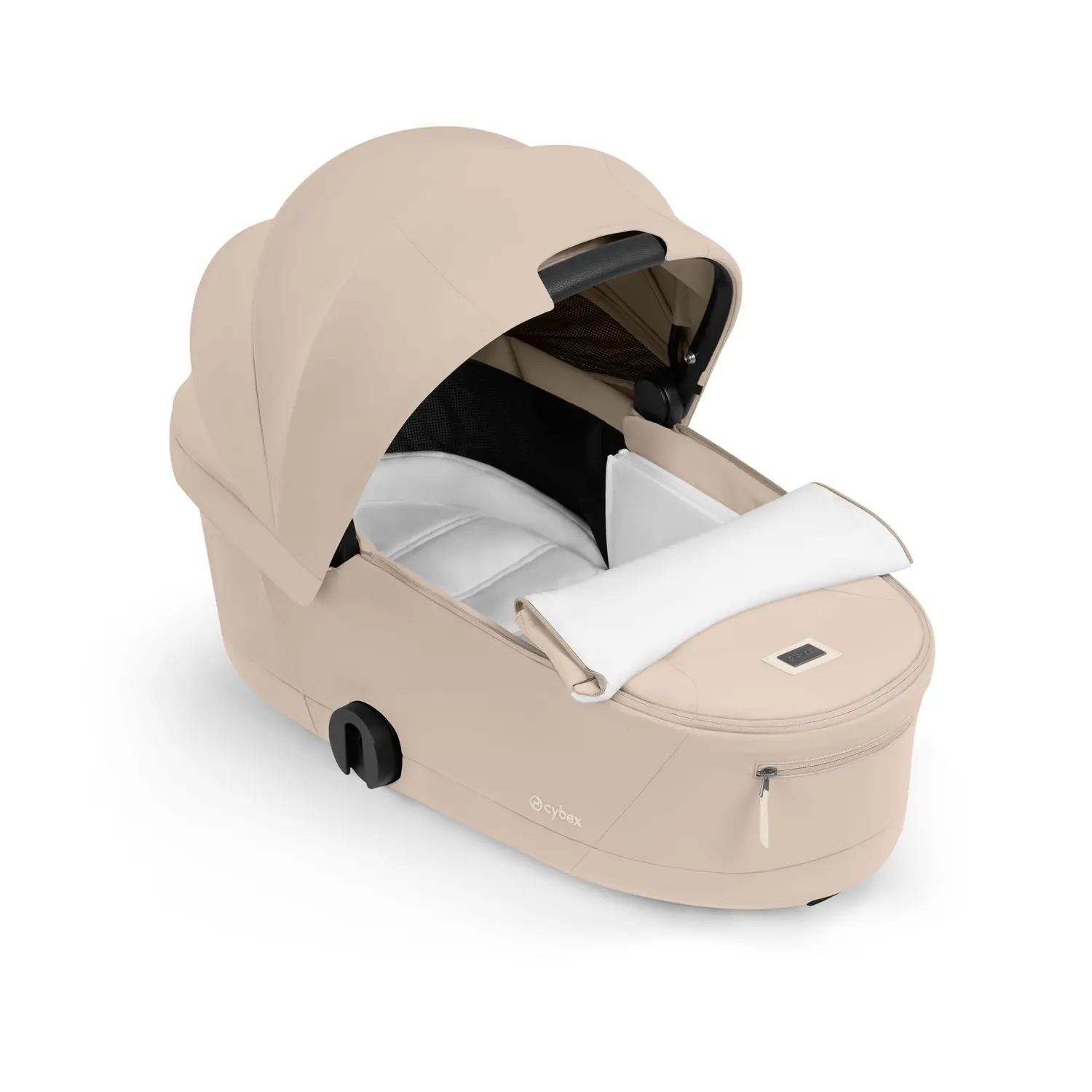 cybex priam comfort wanne cozy beige offen