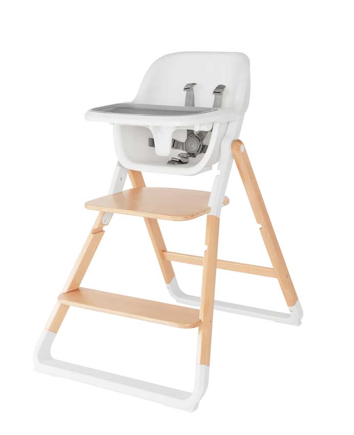Ergobaby Evolve High Chair with Baby-Set Natural Wood