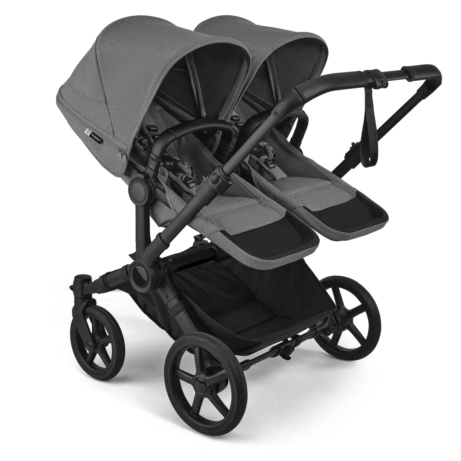 bugaboo donkey 6 twin moon grey buggy